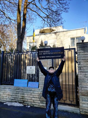 Eesti kunstniku pikett sõja vastu